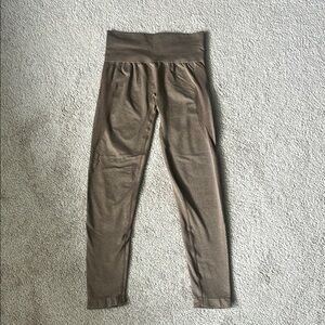 NVGTN Brown Leggings High Waist Performance